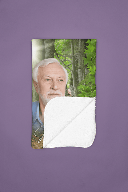 Forest Memorial Blanket Sherpa Throw - The Funeral Program Site