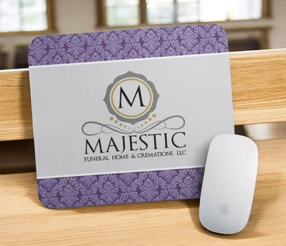 Funeral Home Personalized Mouse Pad Logo - Regal Design - The Funeral Program Site