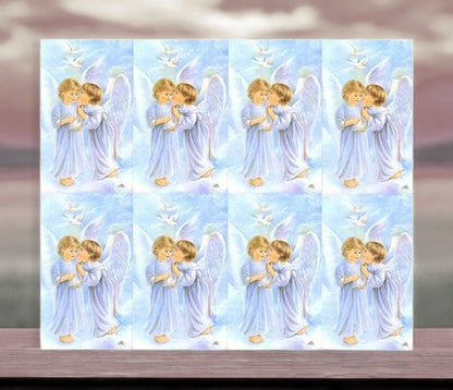 Lil Angel Secrets Spiritual Funeral Prayer Card Paper (Pack of 24)