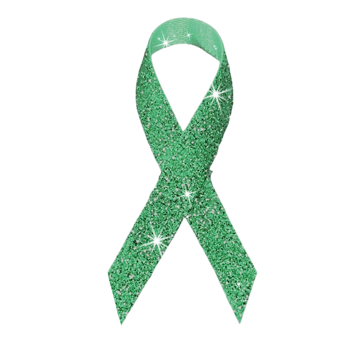 Green Cancer Ribbon, Awareness Ribbons (No Personalization) - Pack of 10