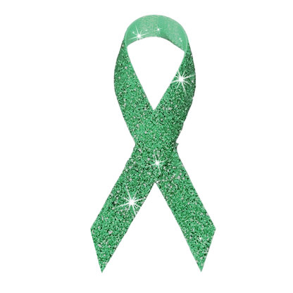 Green Cancer Ribbon, Awareness Ribbons (No Personalization) - Pack of 10