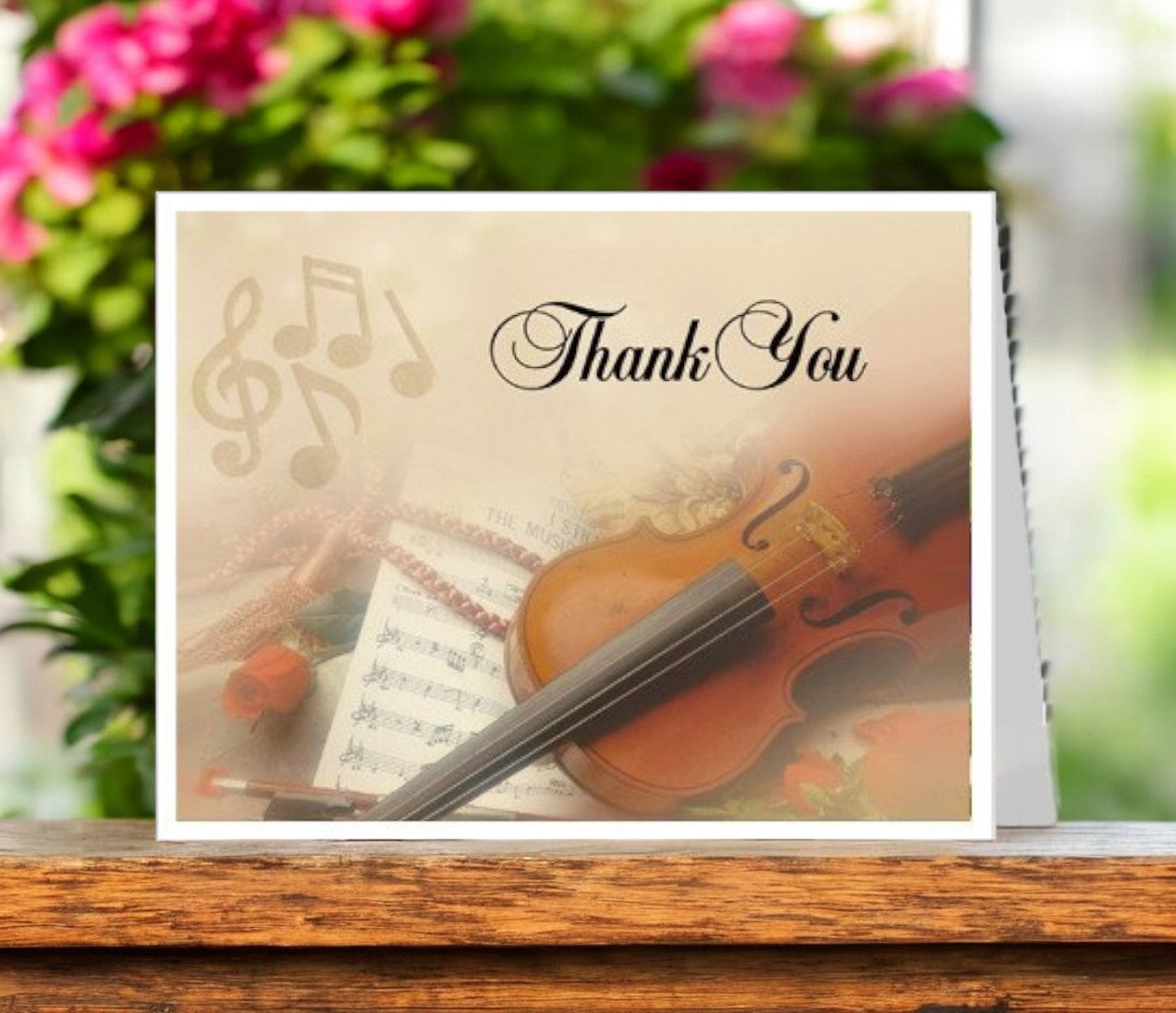 Harmony Thank You Card Template