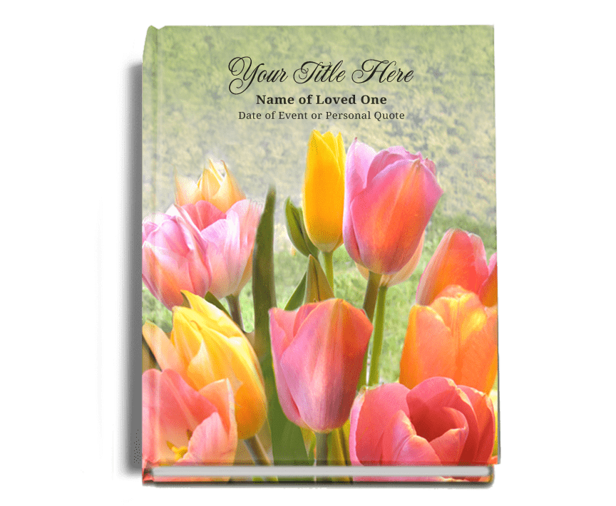 Harvest Perfect Bind Memorial Funeral Guest Book - The Funeral Program Site