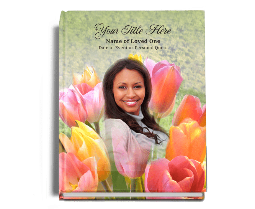 Harvest Perfect Bind Memorial Funeral Guest Book - The Funeral Program Site