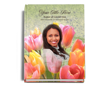 Harvest Perfect Bind Memorial Funeral Guest Book - The Funeral Program Site