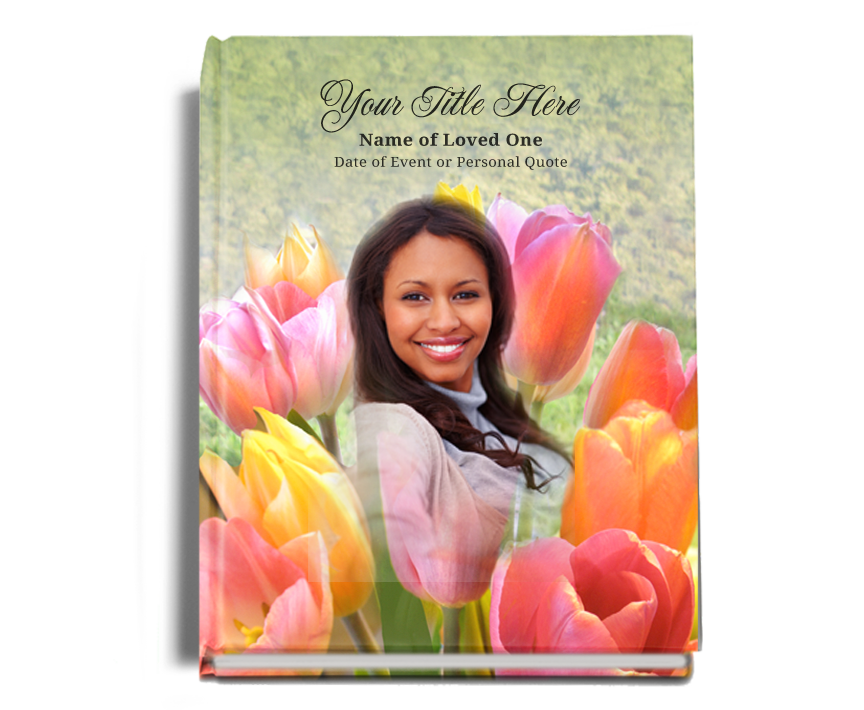 Harvest Perfect Bind Memorial Funeral Guest Book