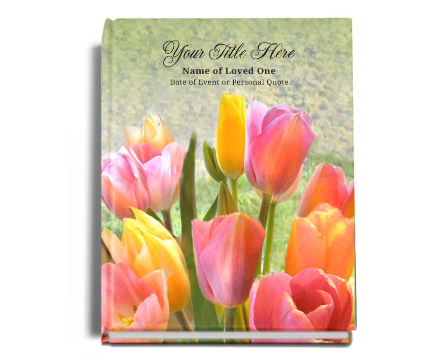 Harvest Perfect Bind Memorial Funeral Guest Book