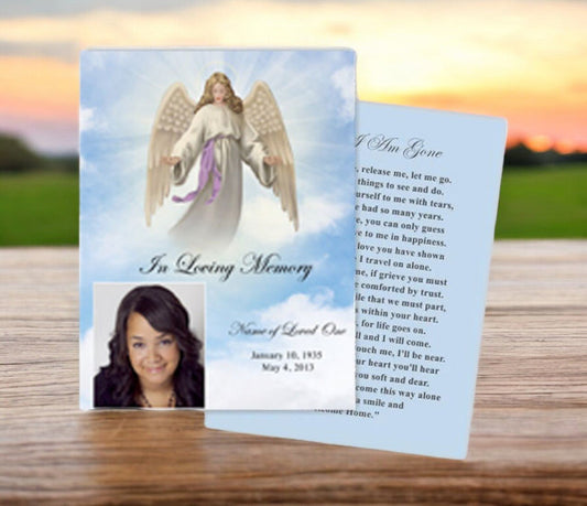 Holy Flat Card Template - The Funeral Program Site