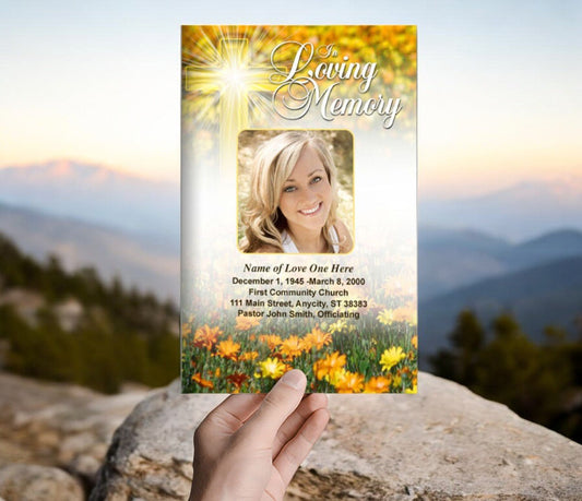 Hope Funeral Program Template - The Funeral Program Site