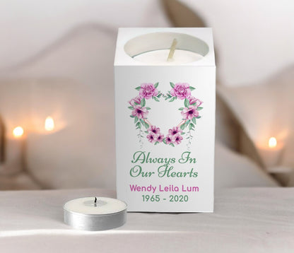 Tea Light Memorial Candles