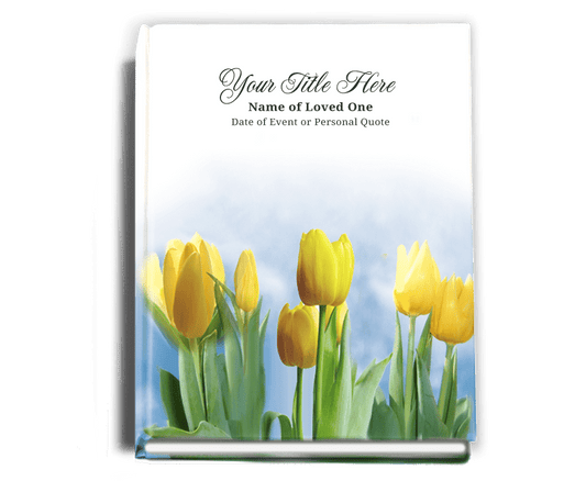 Inspire Perfect Bind Memorial Funeral Guest Book - The Funeral Program Site