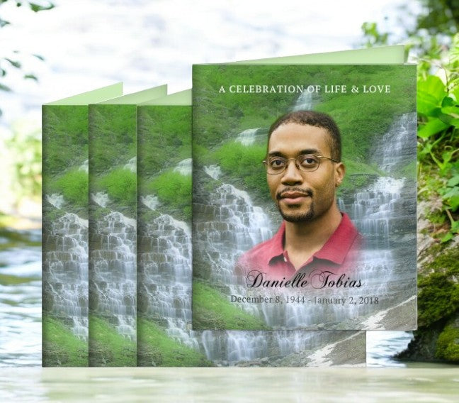 Majestic Memorial Cards Done For You Design & Print (Pack of 50)