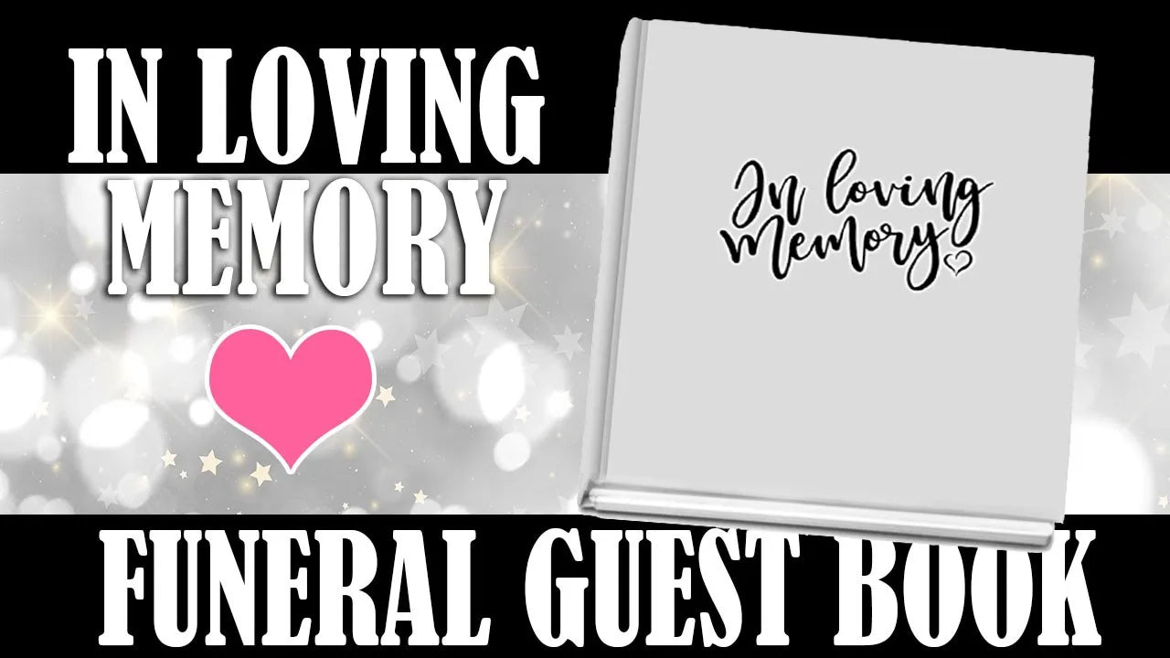 Load video: What Is Included In A Funeral Guest Book?