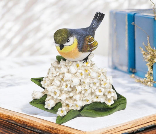 May Lily of the Valley and Bird Sympathy Figurine and Card - The Funeral Program Site