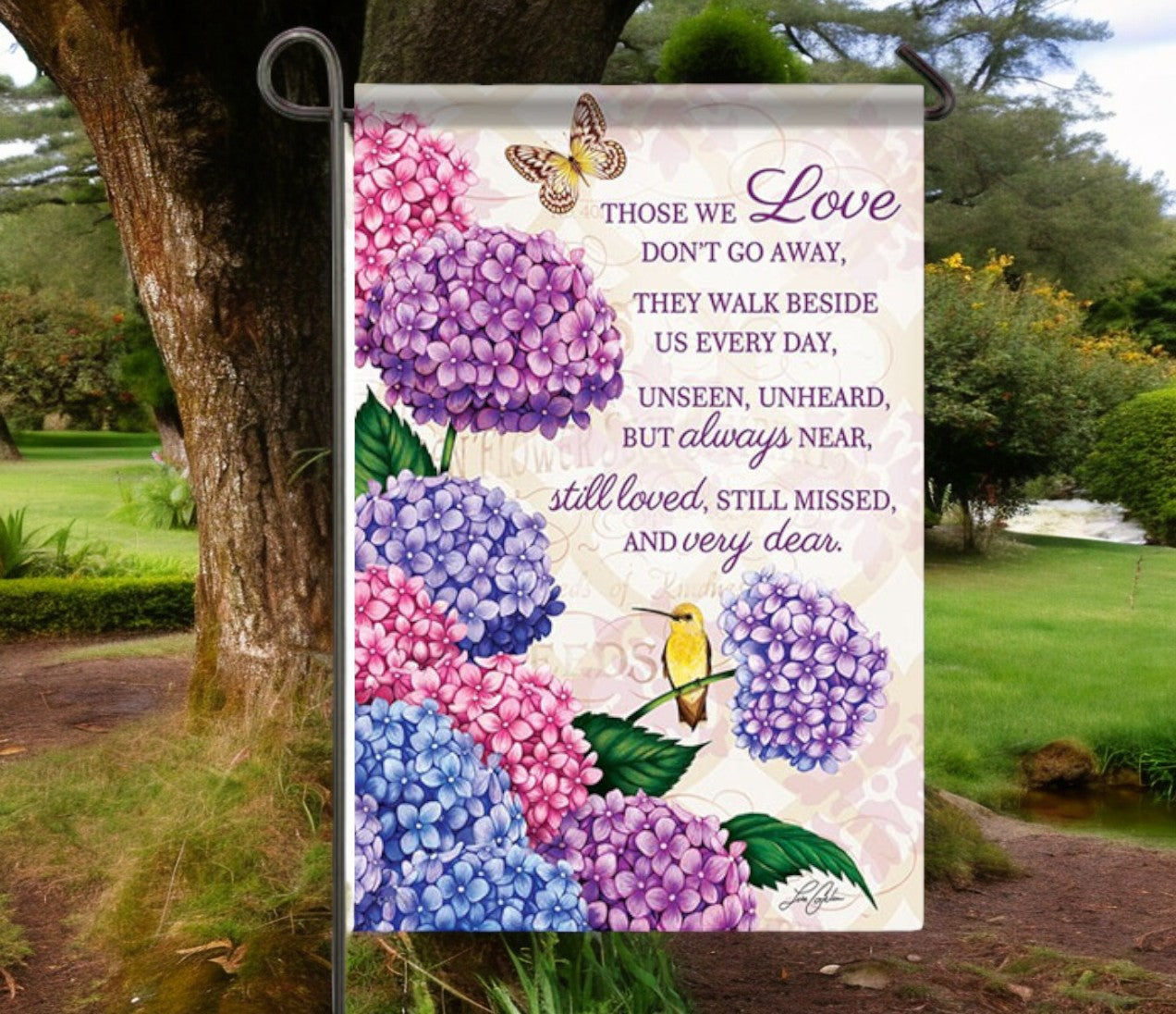 Those We Love Garden or Cemetery Flag