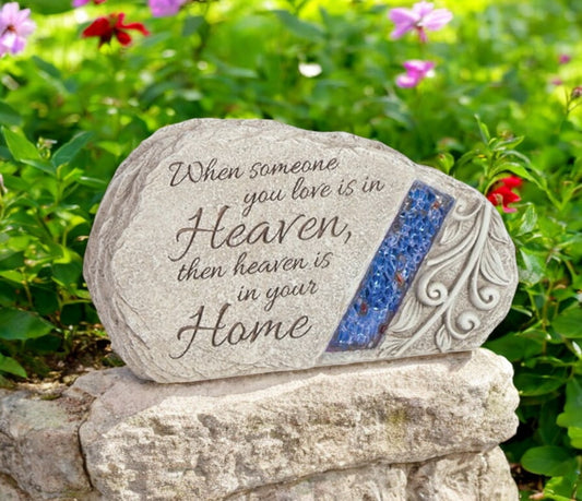 Personalized Someone You Love Glow In The Dark Memorial Stone