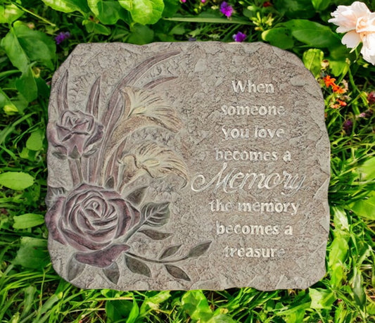 Treasured Memory Memorial Garden Stepping Stone