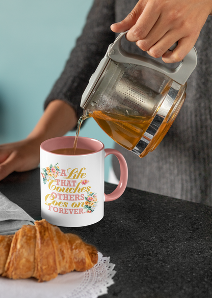 A Life That Touches Others In Memory Coffee Mug