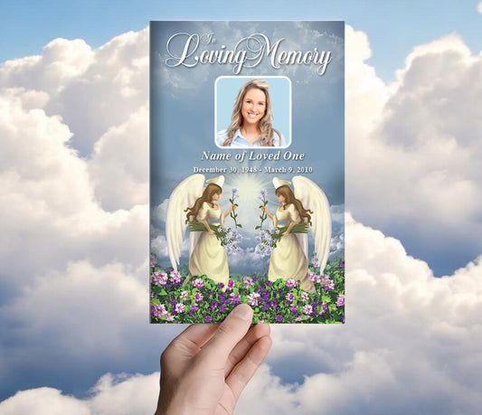 Morningstar Funeral Program Template - The Funeral Program Site