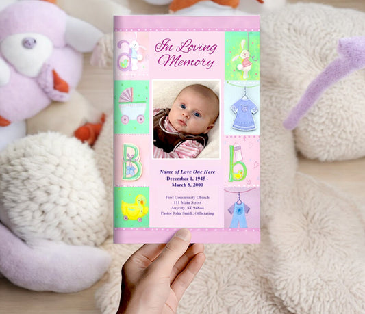 Darling Funeral Program Template