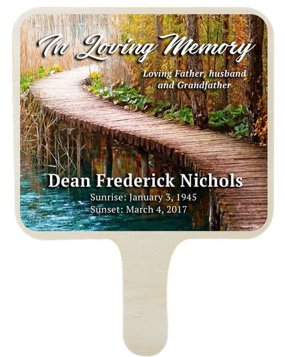 Passage All-In-One Memorial Hand Fan (Pack of 10)