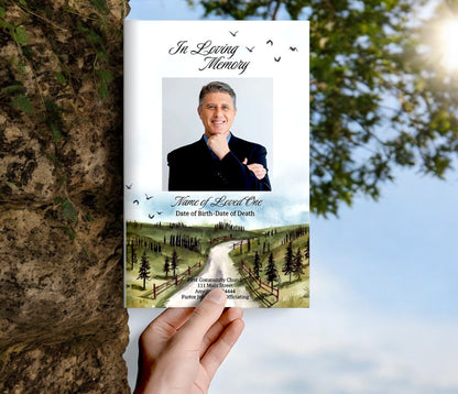 Path Online Funeral Program Template