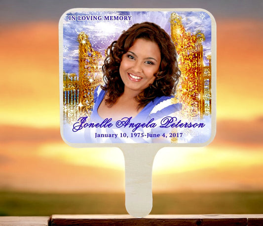 Pathway All-In-One Memorial Hand Fan (Pack of 10)