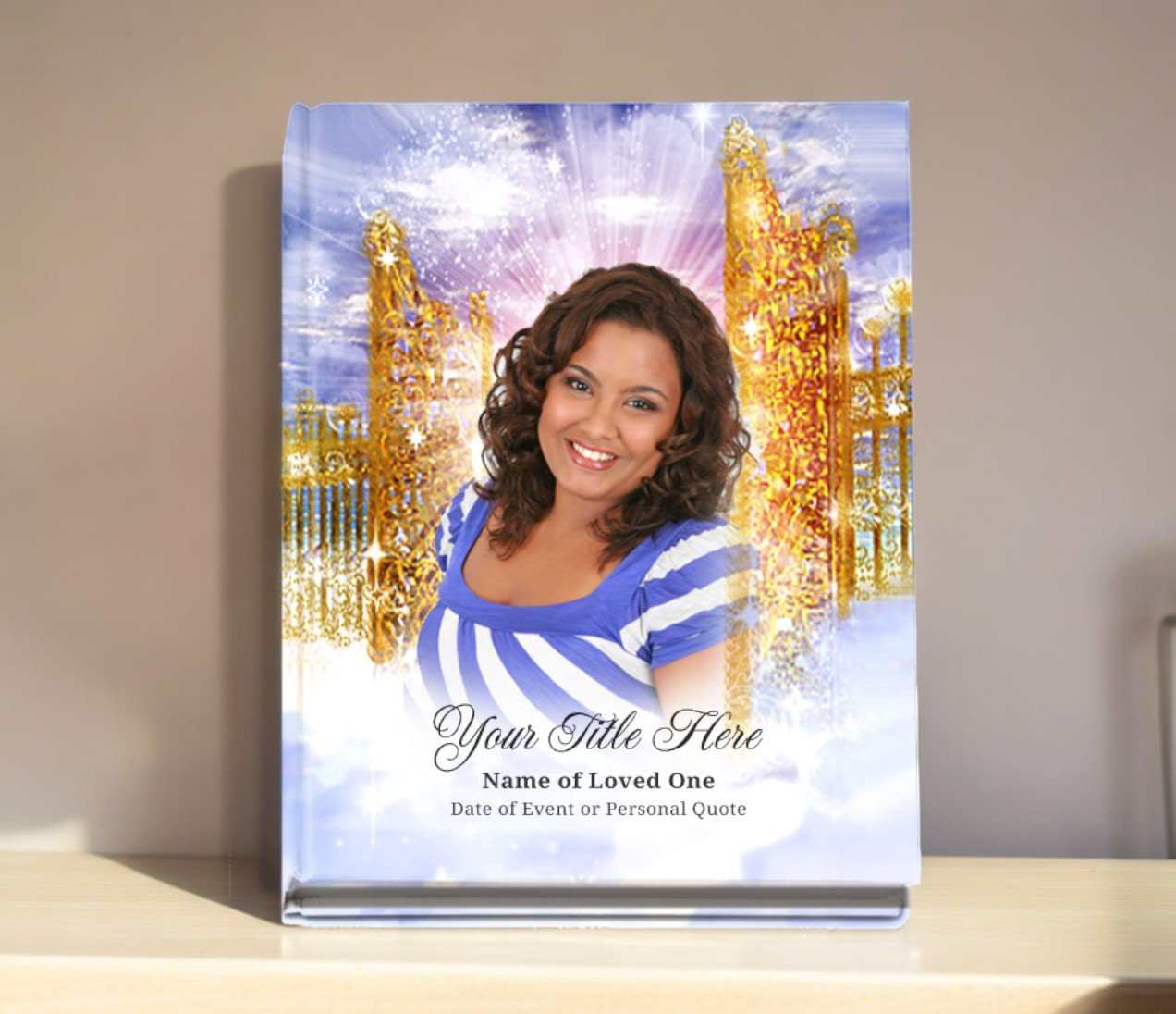 Pathway Perfect Bind Memorial Funeral Guest Book - The Funeral Program Site