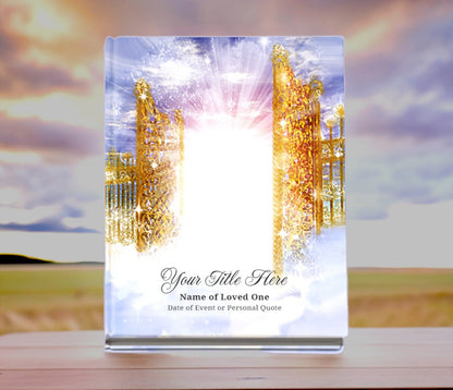 Pathway Perfect Bind Memorial Funeral Guest Book - The Funeral Program Site