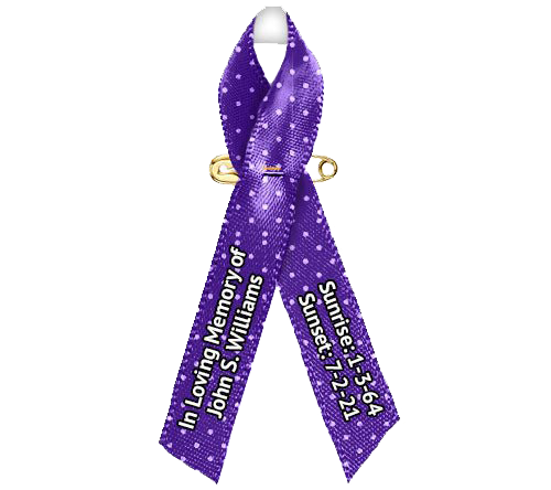 Polka Dots Custom Awareness Ribbon - Pack of 10