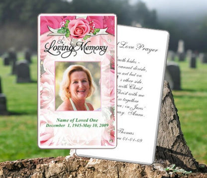 Precious Prayer Card Template - The Funeral Program Site