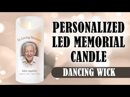 AnnaBelle Personalized Flameless LED Memorial Candle