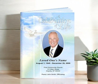 Salvation Funeral Booklet Template - The Funeral Program Site