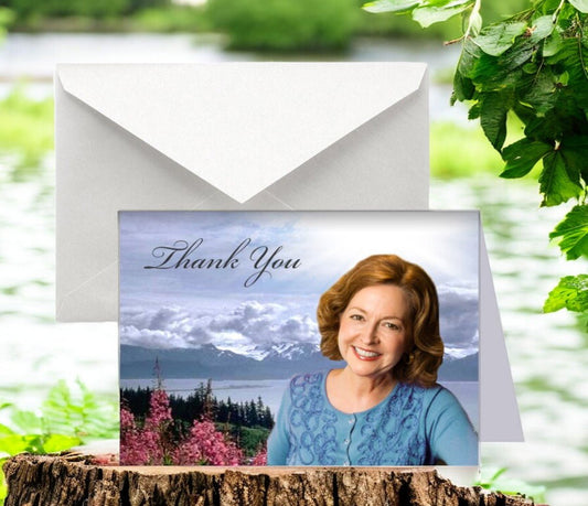 Seasons Funeral Thank You Card Design & Print (Pack of 50) - The Funeral Program Site