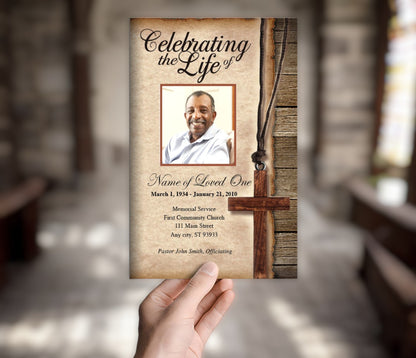 Shepherd Funeral Program Template