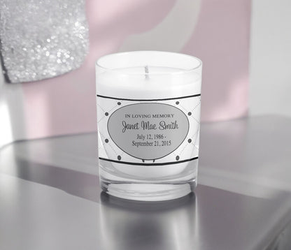 Skyler Personalized Memorial Votive Candle