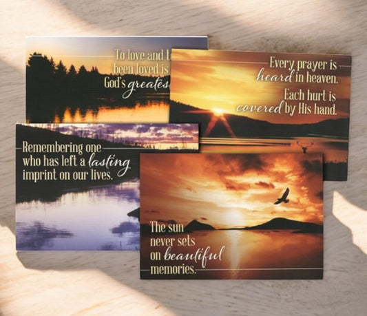 Reflections of Faith Sympathy Cards (Box of 12)