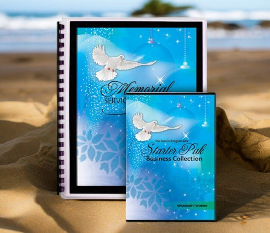 Ultimate Premium 10 Funeral Program Software Package - The Funeral Program Site