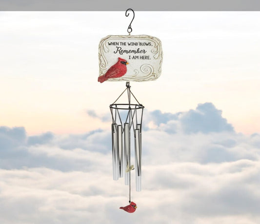 When The Wind Blows Garden Memorial Wind Chime