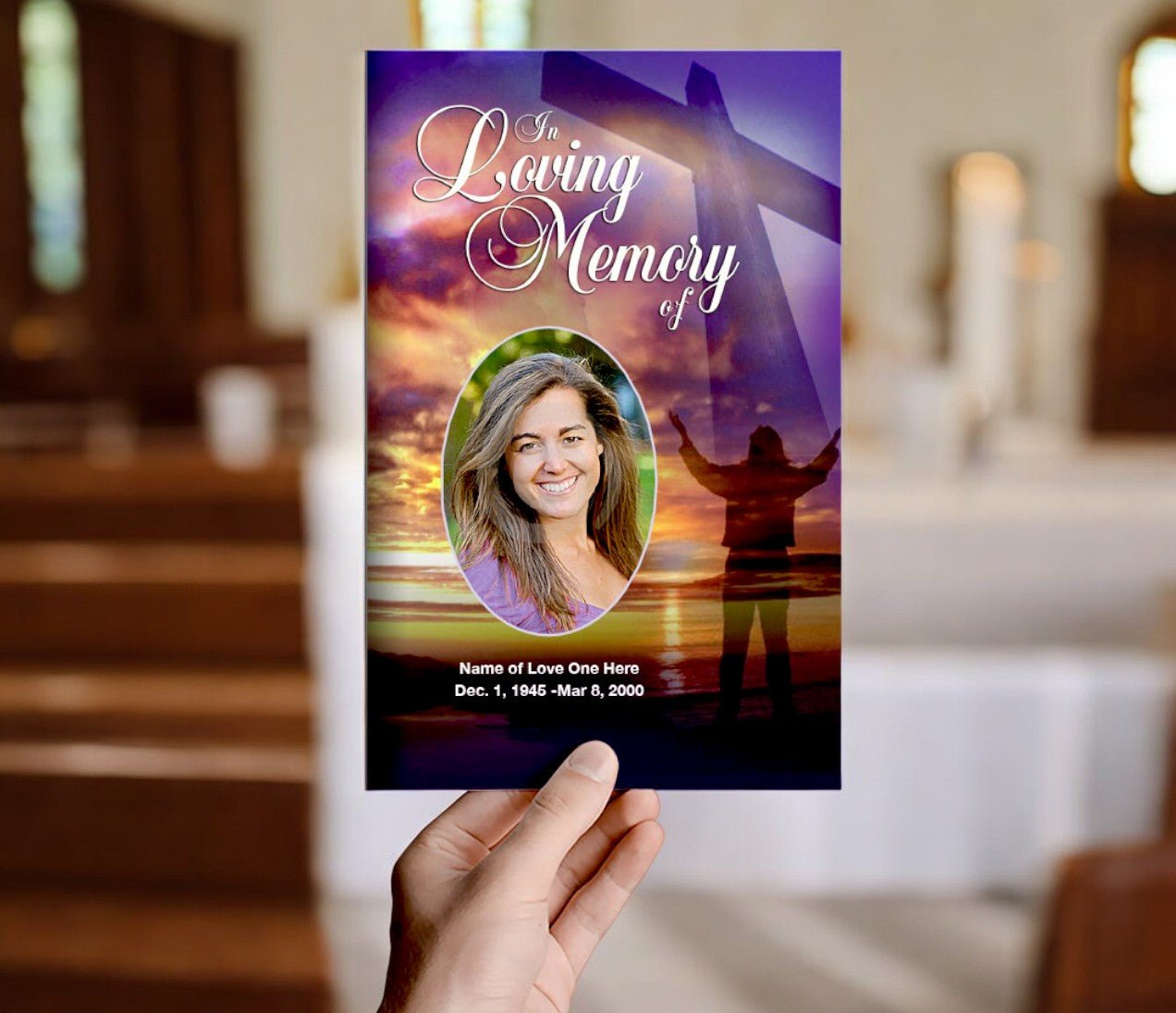 Worship Funeral Program Template - The Funeral Program Site