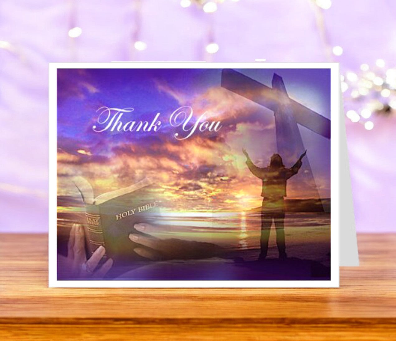 Worship Thank You Card Template