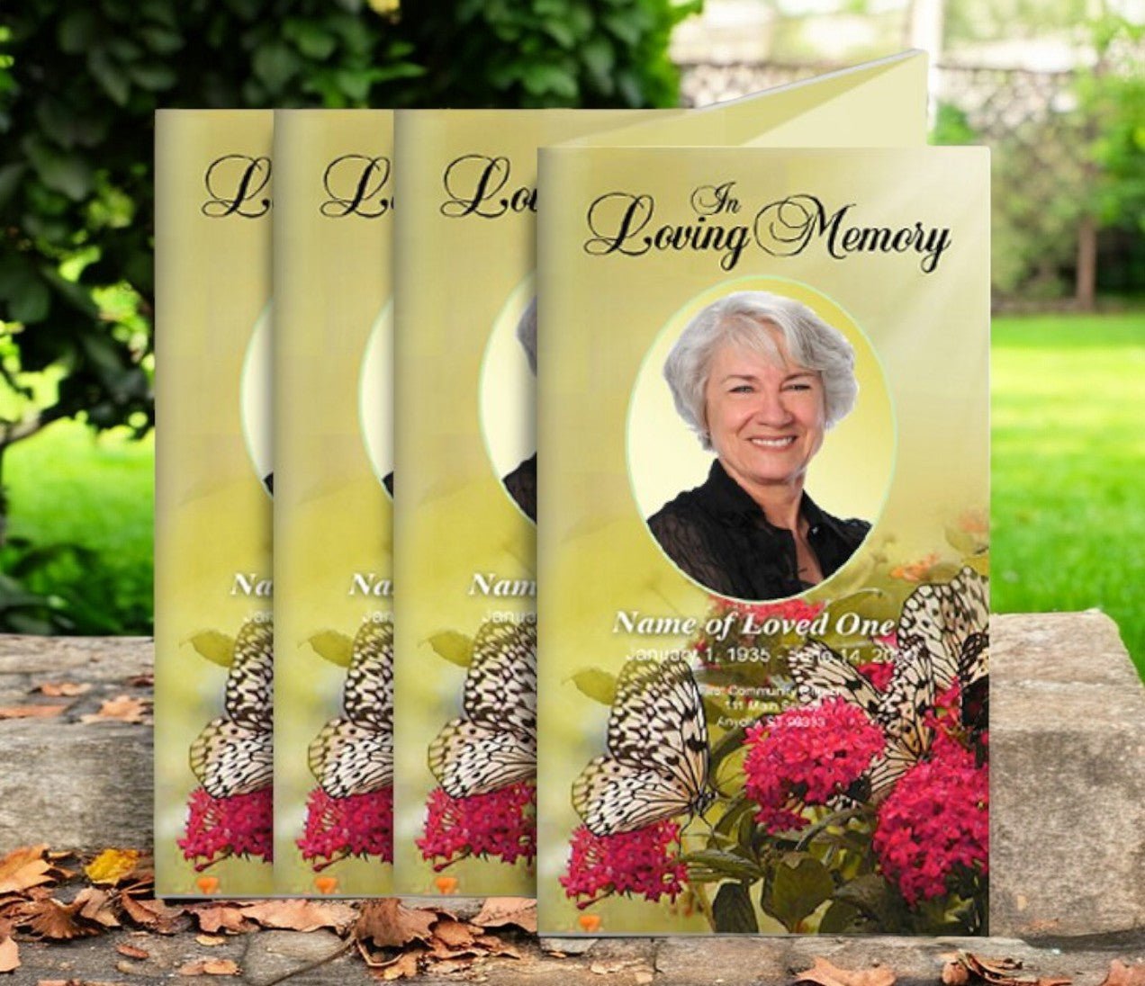 You Design Brochure Printing Service (Pack of 50) - The Funeral Program Site