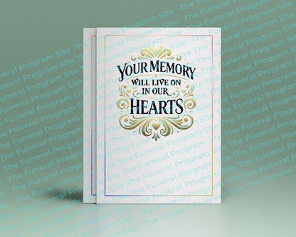 Your Memory Funeral Quote Word Art