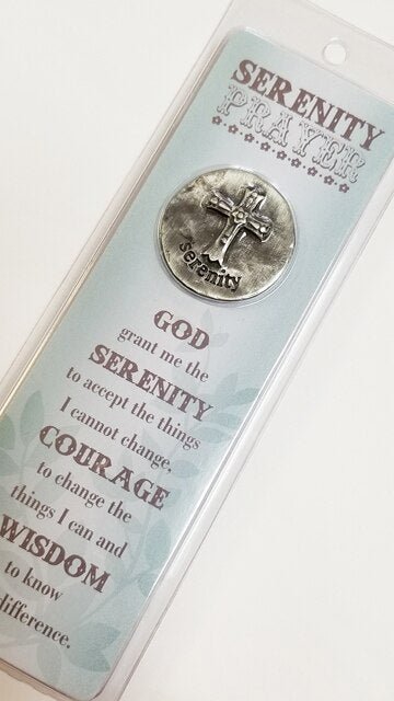 A Serenity Prayer Token Memorial Bookmark - The Funeral Program Site