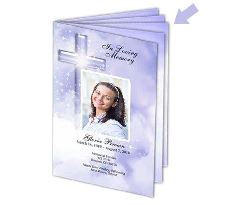 Add More Pages To My Funeral Program Template Customization Service - The Funeral Program Site