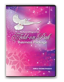 Add - On Funeral Program Software Accessory Pak - The Funeral Program Site