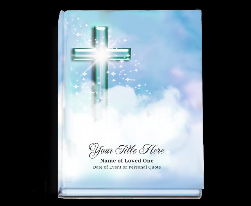 Adoration Perfect Bind Memorial Funeral Guest Book - The Funeral Program Site