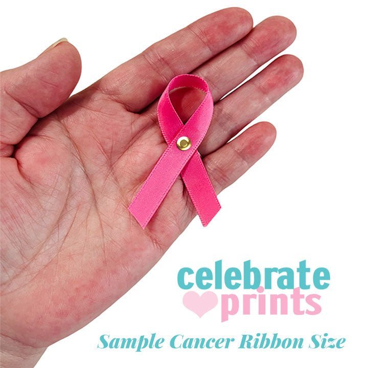 Amber Cancer Ribbon, Awareness Ribbons (No Personalization) - Pack of 10 - The Funeral Program Site