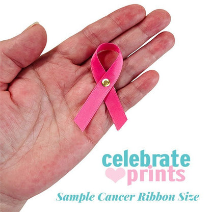 Amber Cancer Ribbon, Awareness Ribbons (No Personalization) - Pack of 10 - The Funeral Program Site