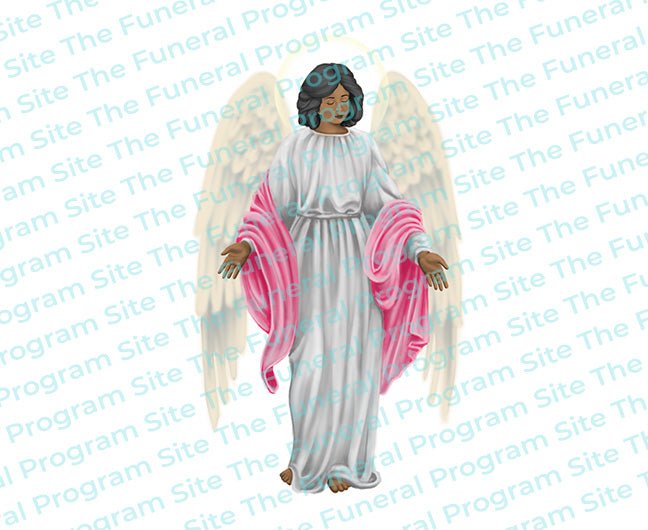 Angelina Angel Funeral Clip Art - The Funeral Program Site